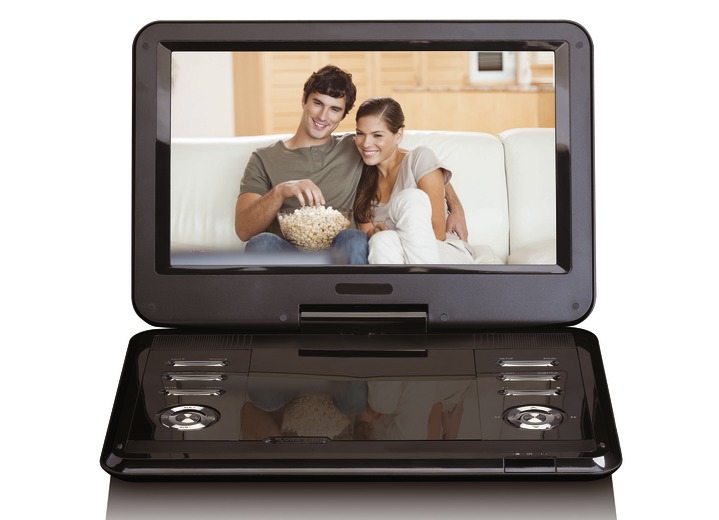 - Reflexion DVD 1217 portabler DVD-Spieler mit TV, in Farbe SCHWARZ Ansicht 2