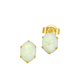 mit Edelsteinen - Ohrstecker mit echt Opal – Ansicht 2 mit Edelsteinen - Ohrstecker mit echt Opal, in Farbe  – Ansicht 2