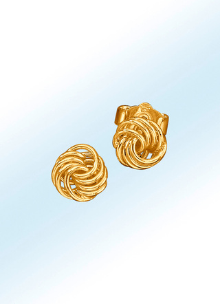 Ohrstecker in Knotenform