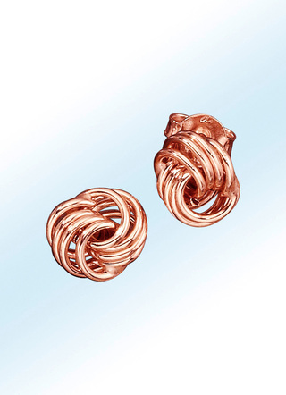 Ohrstecker in Knotenform