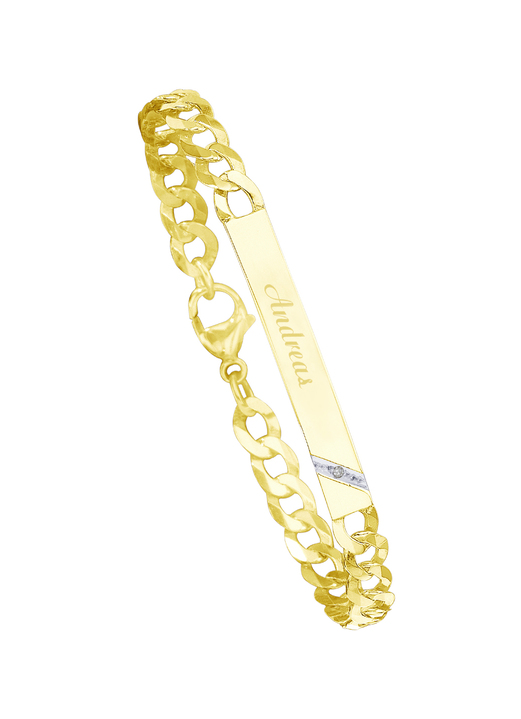 Halsketten & Armbänder - Massives Panzerketten-Armband in verschiedenen Ausführungen, in Farbe  Ansicht 2