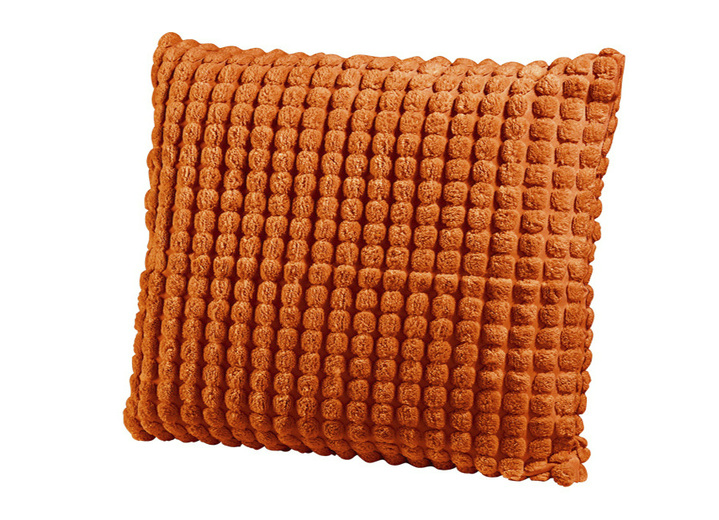 Kissenbezüge - Kissenbezüge mit Reißverschluss, in Größe 105 (40x40 cm) bis 110 (50x50 cm), in Farbe TÜRKIS Ansicht 5