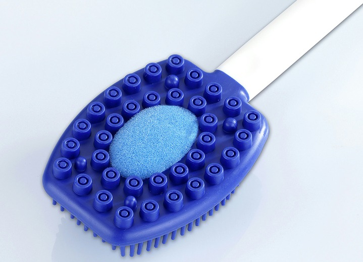 Sonstiges - Wellness-Bürste 3-in-1: Reinigen, Pflegen und Massieren in Einem, in Farbe MEHRFARBIG Ansicht 2