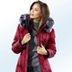 Jacken, Mäntel, Blazer - Funktionsjacke mit abnehmbarem Kunstpelz-Besatz – Farbe KIRSCHROT Jacken, Mäntel, Blazer - Funktionsjacke mit abnehmbarem Kunstpelz-Besatz, in Größe 036 bis 052, in Farbe KIRSCHROT