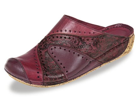 Gemini Clog aus schattiertem Rind-Nappaleder