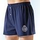Unterwäsche - Viererpack Boxershorts, uni mit Druckmotiv, in Größe 004 bis 013, in Farbe 2X MARINE, 2X GRAFIT – Farbe 2X MARINE, 2X GRAFIT – Ansicht 1