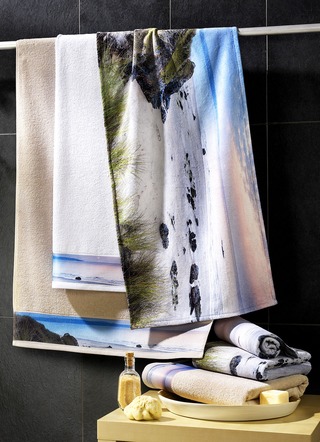 Frottierserie mit himmlischem Strandmotiv „Cornwall“