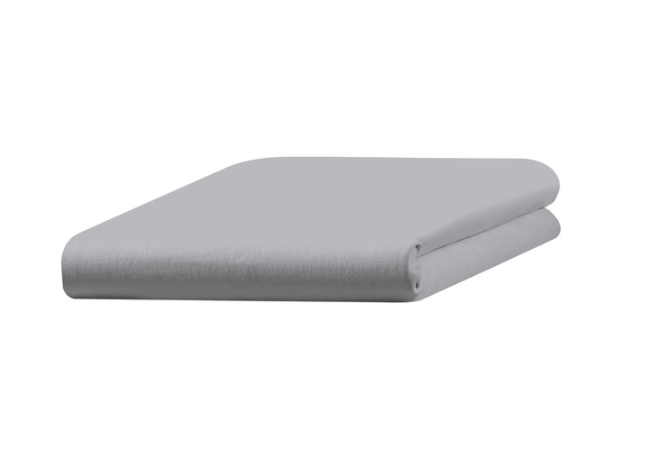 Spannbetttücher - Bella Donna Zwirn-Jersey-Stretch Spannbetttuch Ansicht 18 Spannbetttücher - Bella Donna Zwirn-Jersey-Stretch Spannbetttuch, in Größe 133 (90–100/190–220 cm, Matratzenhöhe bis 30 cm) bis 938 (180–200/200–220 cm, Matratzenhöhe bis 45 cm), in Farbe WEISS Ansicht 18