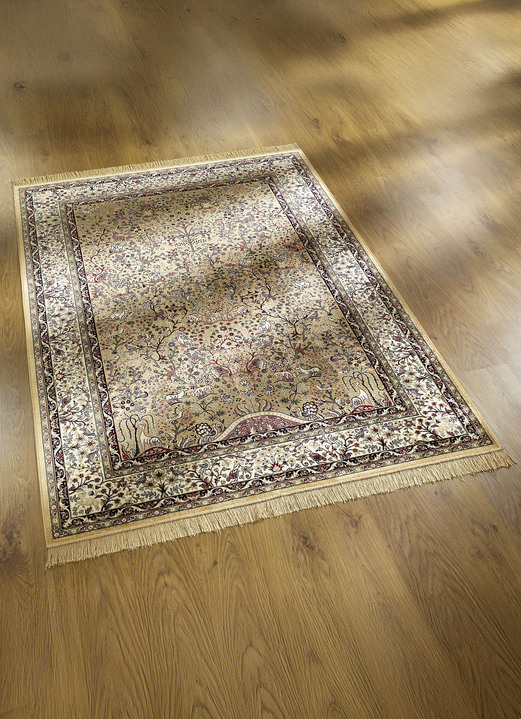 Klassisch - Brücken und Teppiche in prachtvollem persischen Dessin, in Größe 112 (Brücke, 65x135 cm) bis 288 (Teppich, 240x330 cm), in Farbe CREME Ansicht 5