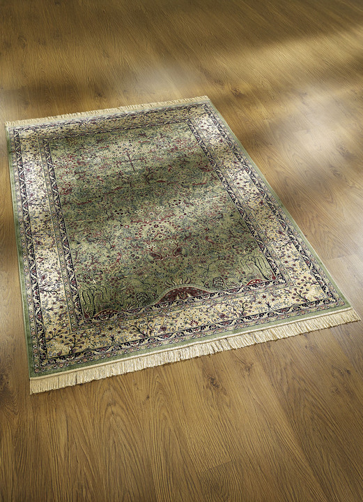 Klassisch - Brücken und Teppiche in prachtvollem persischen Dessin, in Größe 112 (Brücke, 65x135 cm) bis 288 (Teppich, 240x330 cm), in Farbe CREME Ansicht 4