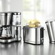 Küchengeräte-Serien - WMF-Frühstücksserie Lono aus glänzendem Edelstahl – Farbe EDELSTAHL – Ansicht 2 Küchengeräte-Serien - WMF-Frühstücksserie Lono aus glänzendem Edelstahl, in Farbe EDELSTAHL, in Ausführung Toaster – Farbe EDELSTAHL – Ansicht 2
