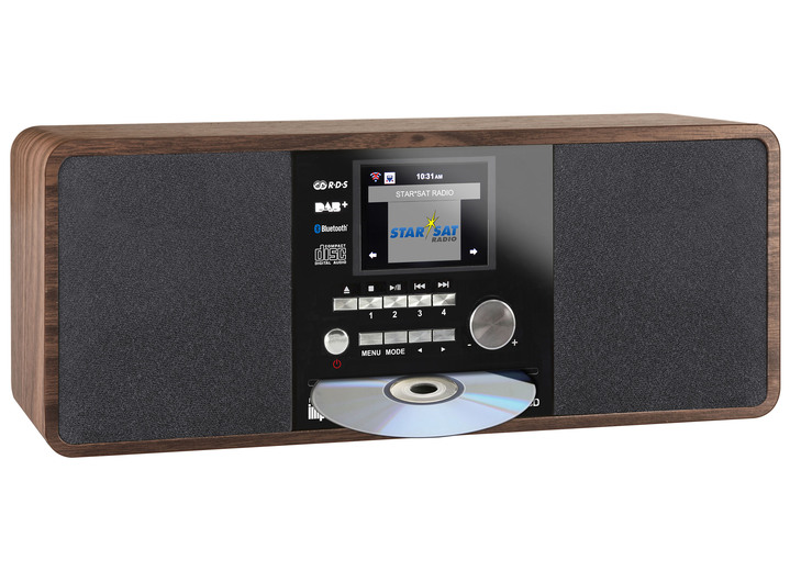 - Imperial Dabman i200CD Digital-Radio mit CD, in Farbe BRAUN Ansicht 1