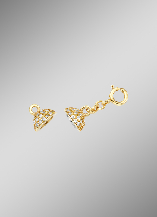 Accessoires - Schmückende Magnetschließe Ansicht 2 Accessoires - Schmückende Magnetschließe, in Farbe , in Ausführung silber Ansicht 2