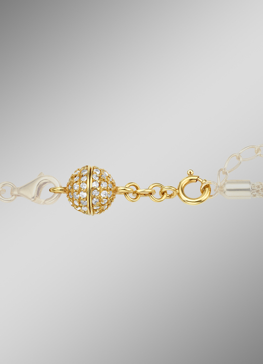 Accessoires - Schmückende Magnetschließe Ansicht 3 Accessoires - Schmückende Magnetschließe, in Farbe , in Ausführung silber Ansicht 3