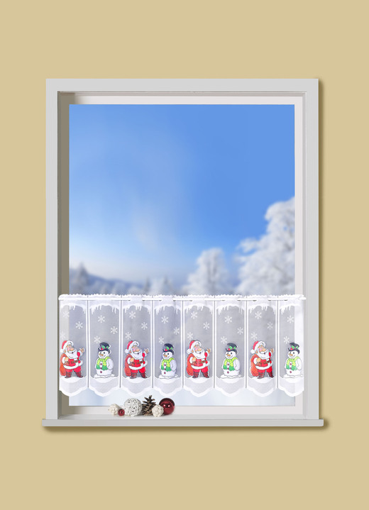 - Kurzstore mit Stangendurchzug, in Größe 824 (H50xB105 cm) bis 830 (H50xB165 cm), in Farbe NIKOLAUS Ansicht 1