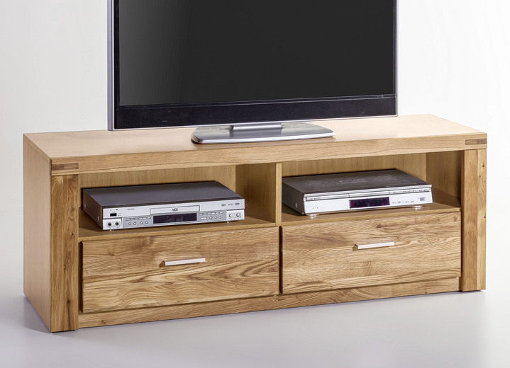 Vitrinen & Highboards - Möbelprogramm mit Massivholzfronten, in Farbe WILDEICHE, in Ausführung Wandboard Ansicht 7