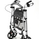 Mobilität - Rollator – Farbe SILBER – Ansicht 3 Mobilität - Rollator, in Farbe SILBER – Farbe SILBER – Ansicht 3