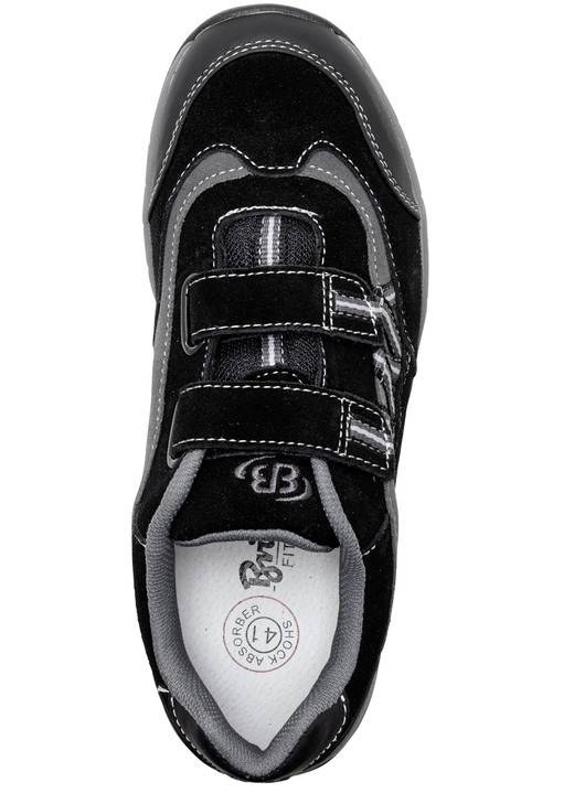 Slipper & Schnürschuhe - Sportliche Herren-Slipper, mit herausnehmbarem Fußbett, in Größe 040 bis 046, in Farbe TABAK-TAUPE Ansicht 5