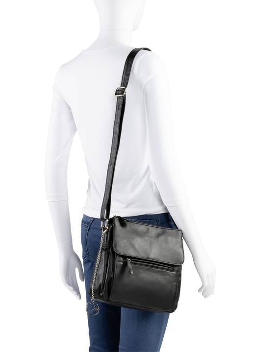 Taschen - Laurina, Tasche, Damen, mit verstellbarem Umhängeriemen, in Farbe RUBINROT Ansicht 7