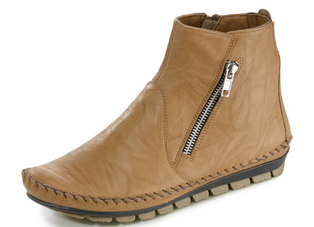 Gemini, bequeme Damen-Stiefeletten, Weite G, mit herausnehmbarem Fußbett