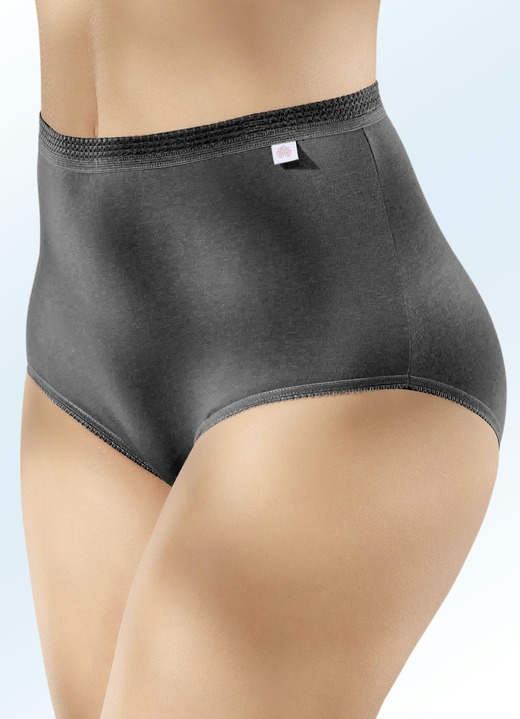 Slips - Fünferpack Slips mit elastischen Abschlüssen Ansicht 2 Slips - Fünferpack Slips mit elastischen Abschlüssen, in Größe 040 bis 060, in Farbe AQUA Ansicht 2