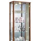 Vitrinen & Highboards - Vitrine, 2-türig, mit LED-Beleuchtung – Farbe NUSSBAUM Vitrinen & Highboards - Vitrine, 2-türig, mit LED-Beleuchtung, in Farbe SCHWARZ