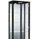 Vitrinen & Highboards - Vitrine, 2-türig, mit LED-Beleuchtung – Farbe SCHWARZ Vitrinen & Highboards - Vitrine, 2-türig, mit LED-Beleuchtung, in Farbe SCHWARZ