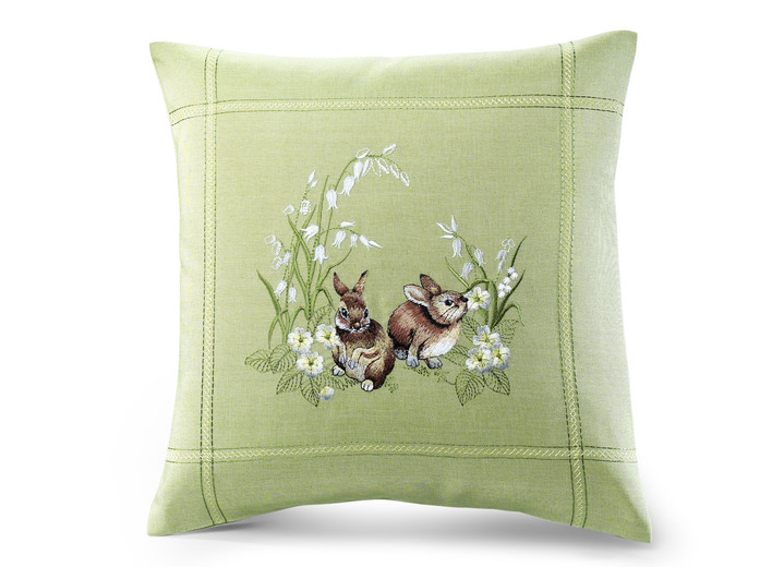 Tischdecken - Tisch- und Raumdekoration , in Größe 101 (Deckchen, 35/ 50 cm) bis 404 (Kissenbezug, 40/ 40 cm), in Farbe GRÜN Ansicht 4