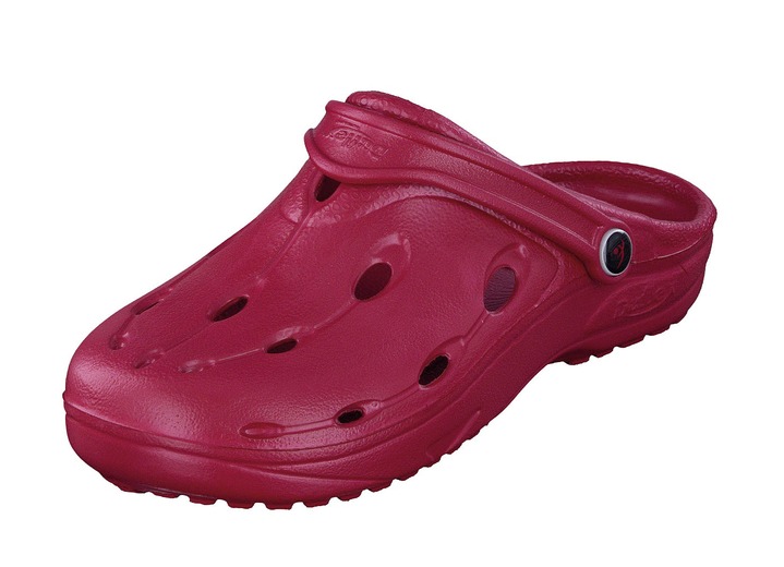 - Clogs Dux für Sicherheit mit jedem Schritt, in Größe 3XL bis XXL, in Farbe ROT