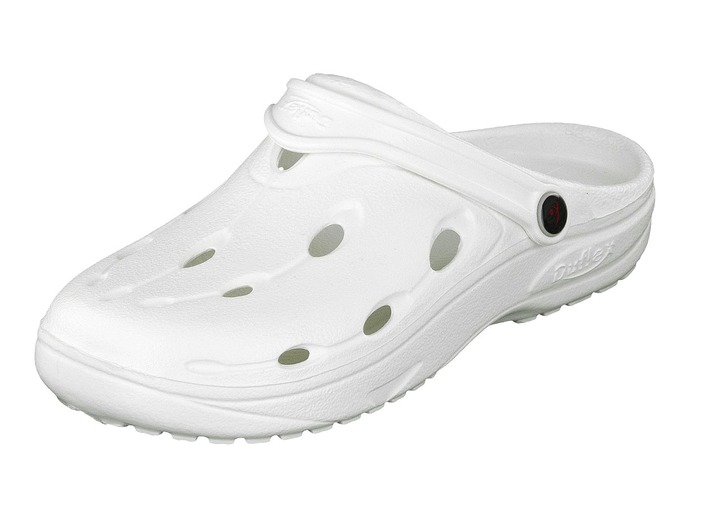 - Clogs Dux für Sicherheit mit jedem Schritt, in Größe 3XL bis XXL, in Farbe WEISS