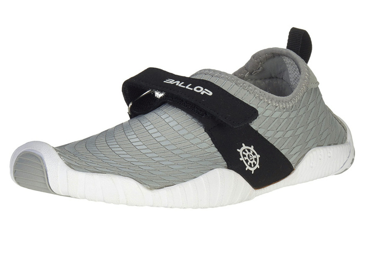 Slipper & Schnürschuhe - Barfußschuhe, in Größe 001 bis 008, in Farbe GRAU