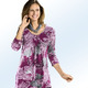 Longshirts - Longshirt mit Allover-Dessin in 3 Farben – Farbe FUCHSIA Longshirts - Longshirt mit Allover-Dessin in 3 Farben, in Größe 038 bis 056, in Farbe BRAUN