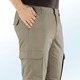 Hosen - Thermohose mit Cargotaschen in 4 Farben – Farbe MITTELBRAUN – Ansicht 1 Hosen - Thermohose mit Cargotaschen in 4 Farben, in Größe 024 bis 064, in Farbe MARINE – Farbe MITTELBRAUN – Ansicht 1