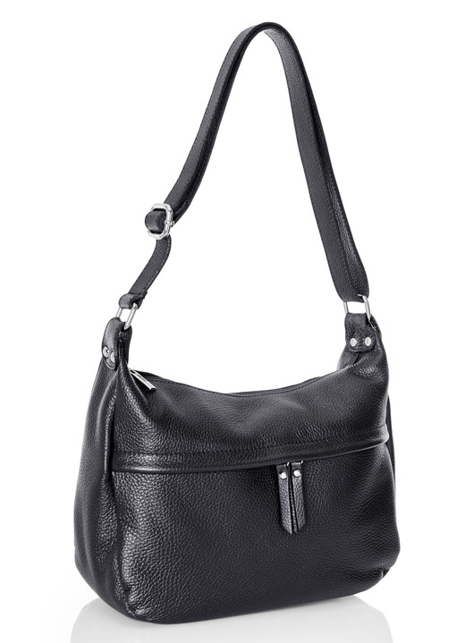 Taschen - Laurina, Tasche, Damen, mit verstellbarem Umhängeriemen, in Farbe SCHWARZ Ansicht 1