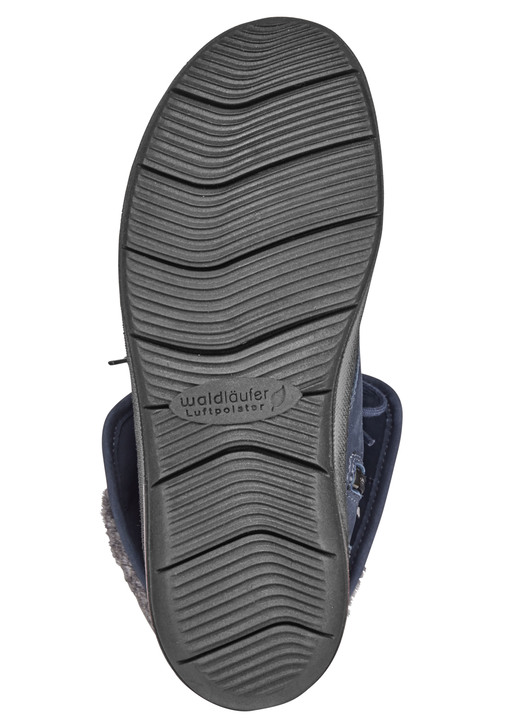 Komfortschuhe - Waldläufer Schnür-Stiefelette mit kuscheligem Webpelzkragen, in Größe 3 1/2 bis 8, in Farbe ANTHRAZIT Ansicht 6