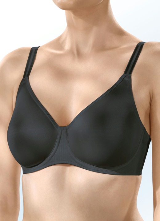 Bügel-BH - Triumph-Urban Minimizer-Bügel-BH, in Größe 075 bis 095, in Cup C, in Farbe SCHWARZ Ansicht 4