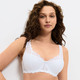 Bügel-BH - Triumph Amourette Bügel-BH mit Elastikspitze – Farbe WEISS – Ansicht 2 Bügel-BH - Triumph Amourette Bügel-BH mit Elastikspitze, in Größe 075 bis 095, in Cup C, in Farbe SCHWARZ – Farbe WEISS – Ansicht 2