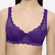 Bügel-BH - Triumph Amourette Bügel-BH mit Elastikspitze, in Größe 075 bis 095, in Cup B, in Farbe VIOLA – Farbe VIOLA – Ansicht 3