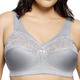 Soft-BH - Glamorise Stütz-BH mit Spitze – Farbe SILBERGRAU Soft-BH - Glamorise Stütz-BH mit Spitze, in Größe 080 bis 130, in Cup G, in Farbe BEIGE