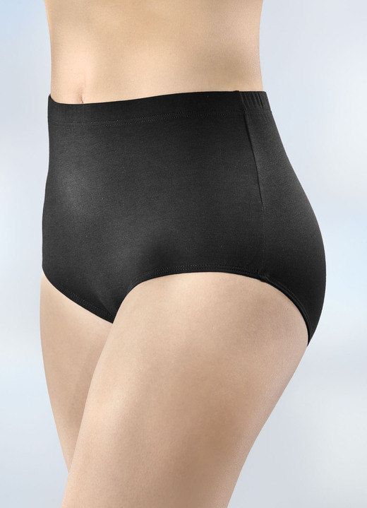 Slips - Fünferpack Slips mit Gummizug, in Größe 040 bis 062, in Farbe OLIV Ansicht 5