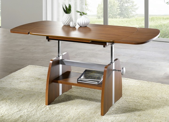 Pflegeleichter Couchtisch Mit Grosser Ablage Wohnzimmer
