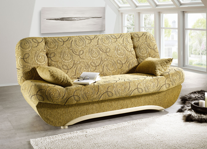 Schlafsofas - Schlafsofa mit komfortabler Polsterung, in Farbe BEIGE Ansicht 4