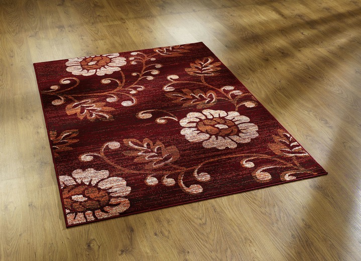 Klassisch - Brücken und Teppiche in verschiedenen Farben, in Größe 105 (Brücke, 60x110 cm) bis 249 (Teppich, 160x230 cm), in Farbe ROT Ansicht 1
