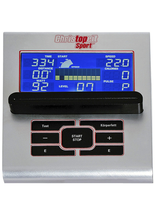 Fitness - Christopeit Ergometer-Heimtrainer ET6 Ansicht 2 Fitness - Christopeit Ergometer-Heimtrainer ET6, in Farbe SILBER Ansicht 2