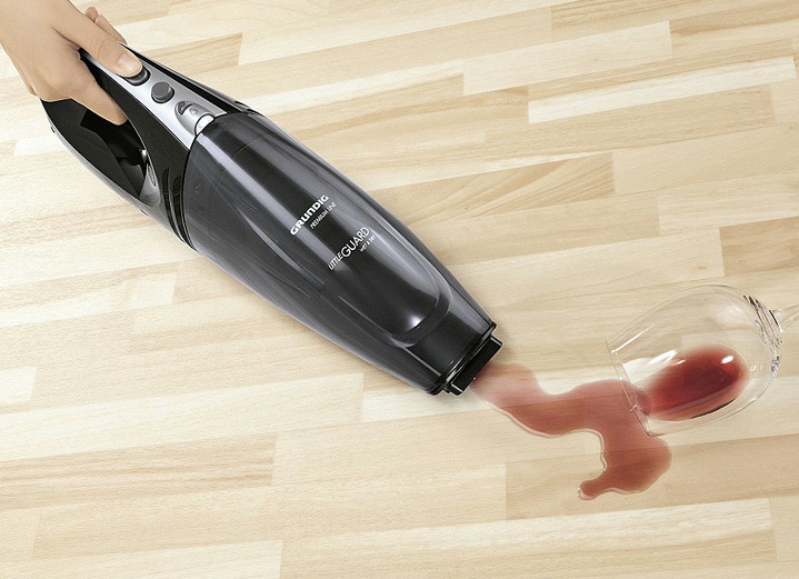 - GRUNDIG Akku-Handstaubsauger mit Zubehör, in Farbe SCHWARZ Ansicht 3