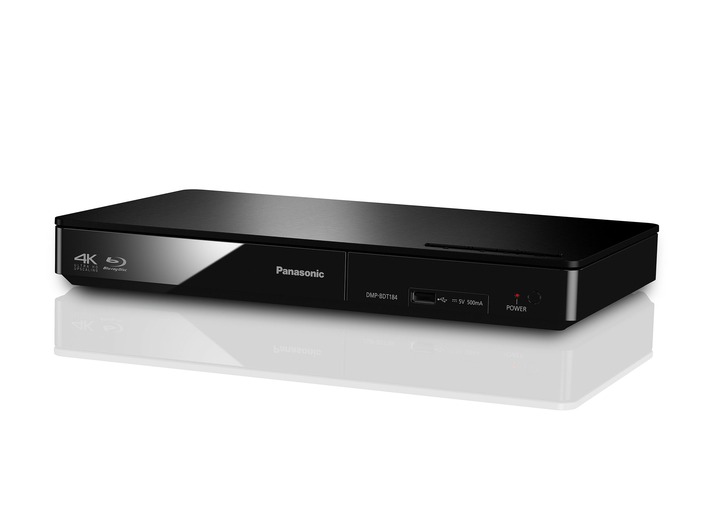 Heimkino - Panasonic Blu-ray-Spieler Ansicht 3 Heimkino - Panasonic Blu-ray-Spieler, in Farbe SCHWARZ, in Ausführung Mit Full-HD-Upscaling Ansicht 3