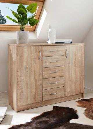 Sideboards & Kommoden - Kombifreundliche Kommoden-Serie, in Farbe WEISS