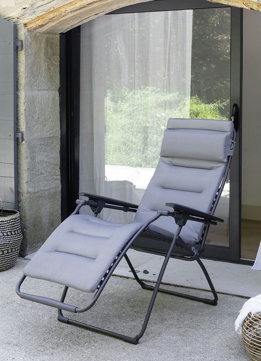 Gartenmöbel - Relax-Liege XL Lafuma Be Comfort, in Farbe SILBER Ansicht 1