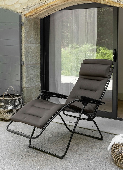 Gartenmöbel - Relax-Liege XL Lafuma Be Comfort, in Farbe GRAU Ansicht 1