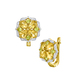Ohrschmuck - Clipstecker im Blumen-Design – Ansicht 2 Ohrschmuck - Clipstecker im Blumen-Design, in Farbe  – Ansicht 2